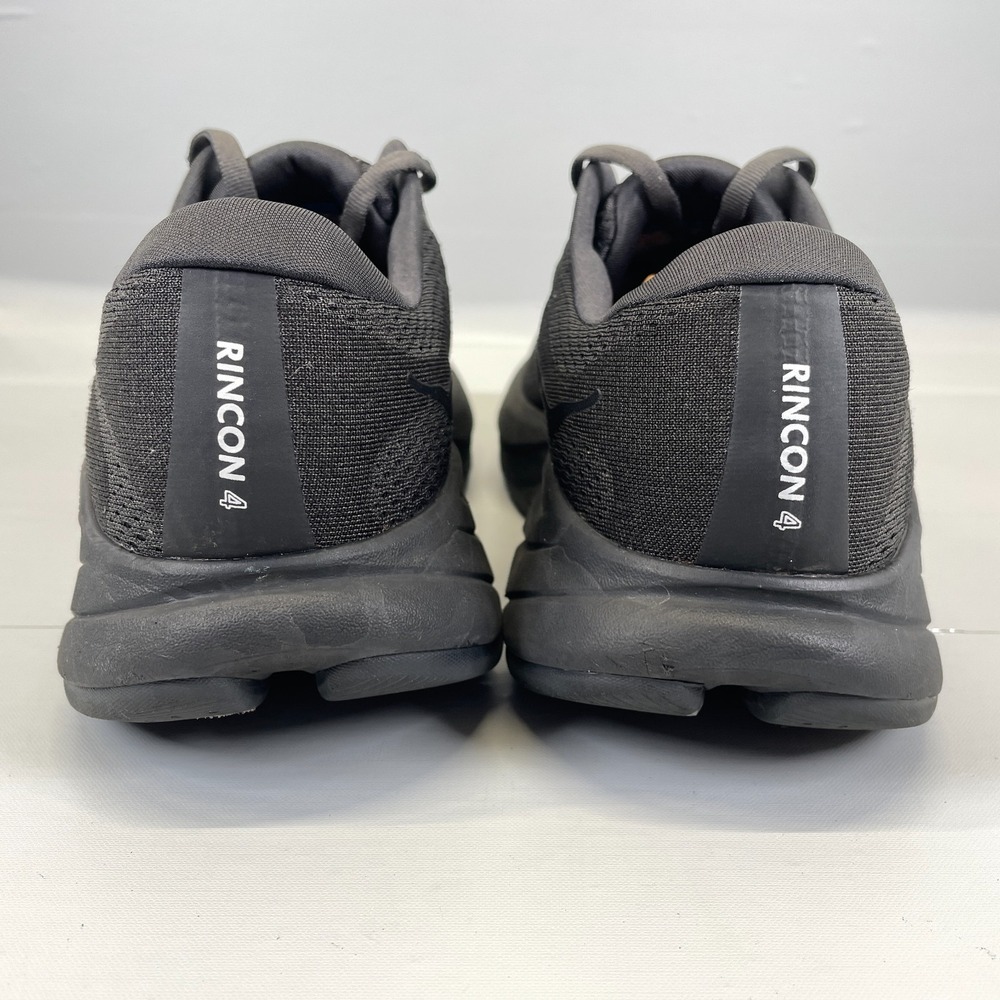 Hoka One One Rincon 4 Running Shoes Mens Size 11 D Black Mesh Athletic Sneakers - Picture 5 of 10